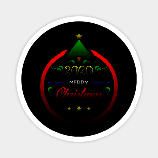 21 - 2020 Merry Christmas Magnet